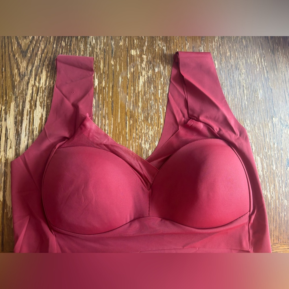 Chic Maroon Women's Bra